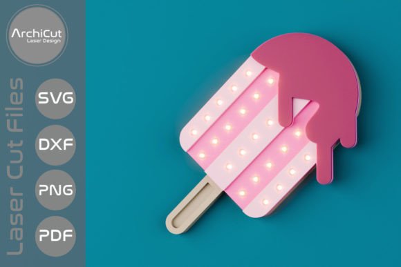 Crafting Light: The Ice Cream Summer Beach Led Light Laser Project