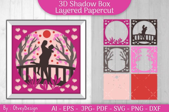 Crafting Romance: The Ultimate Guide to Valentine Wedding Shadow Boxes and Digital Design Files