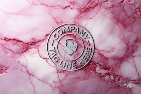 Elevate Branding with Marble Logo Mockups