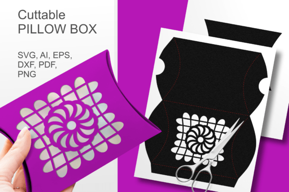 Elevating Brand Presentation with the Cinco De Mayo 6 Pillow Gift Box Template