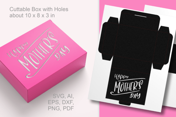 Happy Mother’s Day Rectangular Box Template