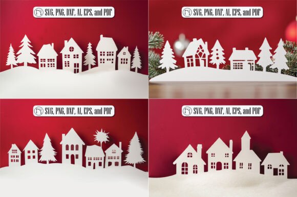 Integrating the Paper Cut Christmas Village SVG Bundle into Your Holiday Workflow