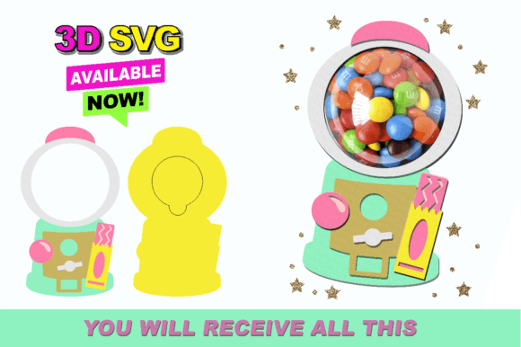 Mastering the 3D Gumball Machine Candy Holder: A Practical Guide for Crafters