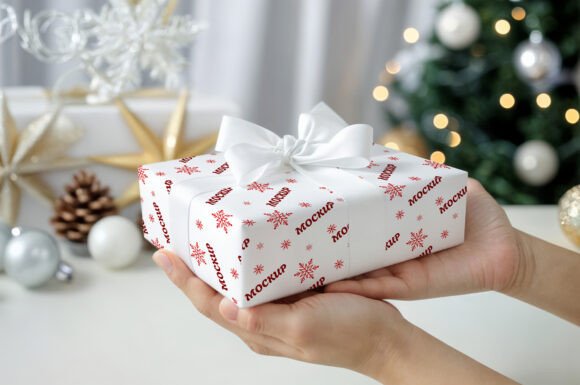 Mastering the Gift Wrap Mockup and Christmas Mock Up for Professional Design Presentation