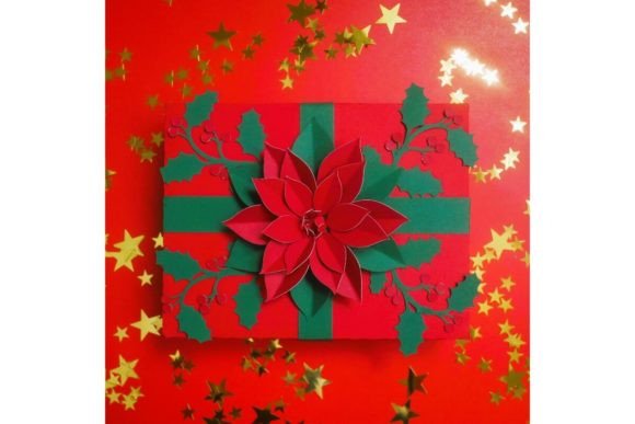 Poinsettia Gift Box 2 Design Guide