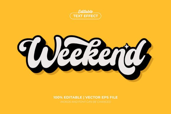 Retro Groovy Text Effects