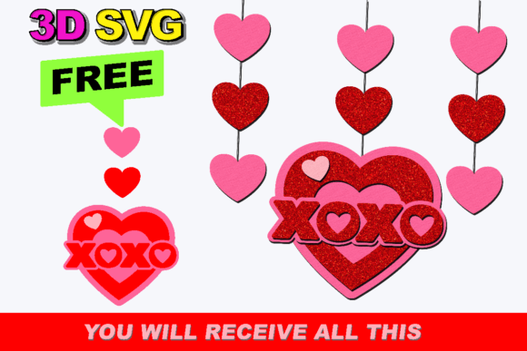 Unlocking Creativity with Free 3D Valentine’s Day SVG Decorations