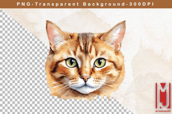 Watercolor Cat Clipart: Elevating Your Creative Projects with Feline Charm
